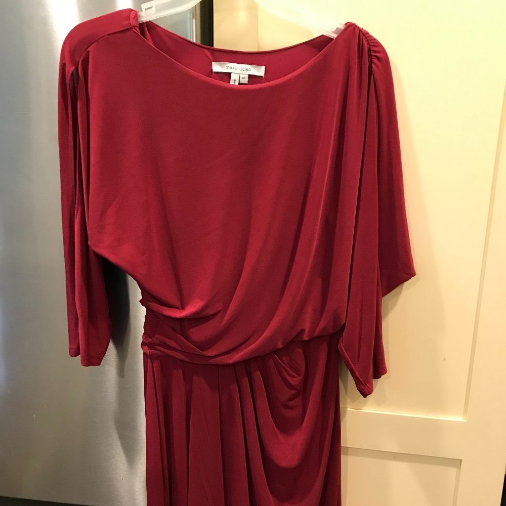 Max & Cleo XXS Berry Color 3/4 Sleeve Dress